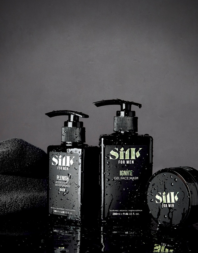 Silk Oil of Morocco - Silk for Men IGNITE Gel Face Wash