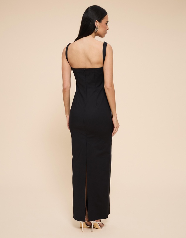 CHANCERY - Belle Square Neck Bodycon Midi Dress