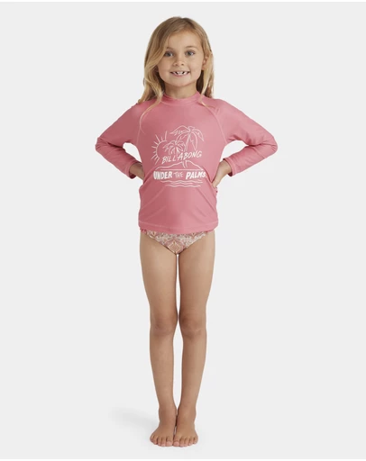 Billabong - Girls 0 to 6 Under The Palm Rash Vest