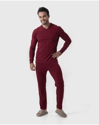 Coast Clothing - Mens Everyday Pyjama - Red