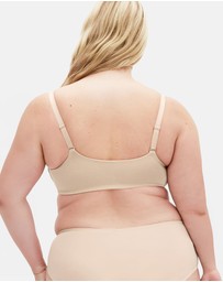 City Chic - Smooth & Chic Front Close Cotton Push Up Bra