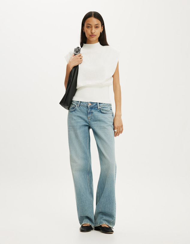 Cotton On - Hazy Mock Neck Knit
