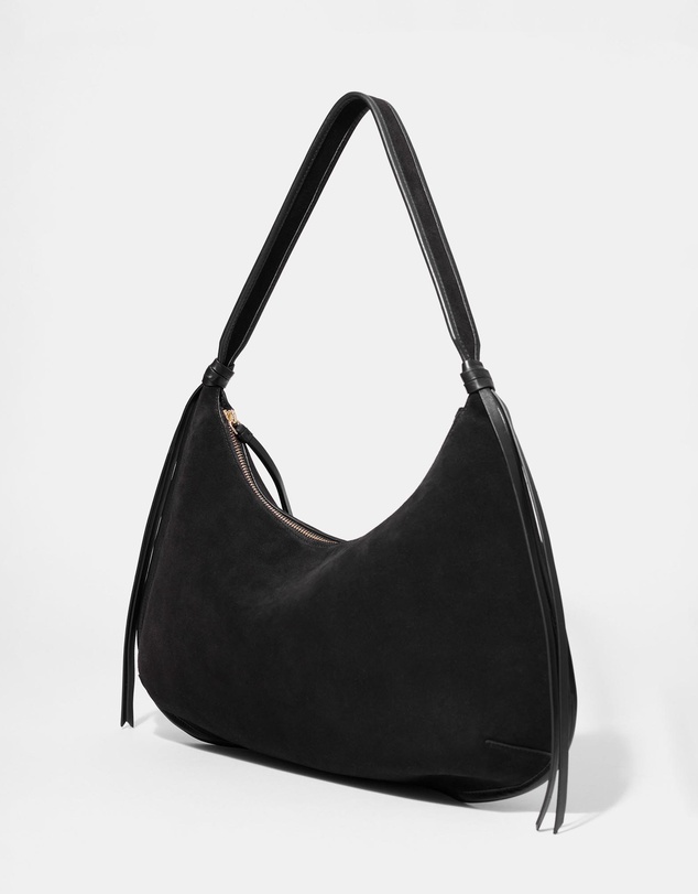 & Other Stories - Fringed Suede Shoulder Bag