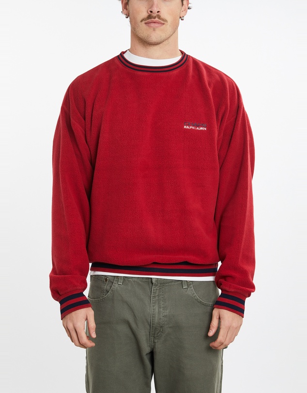 Vintage by The Real Deal - Pre Loved - Vintage Chaps Ralph Lauren Fleece Sweatshirt