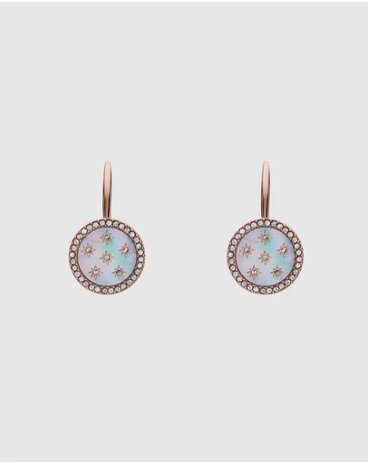Fossil - Merrit Rose Gold tone Earring