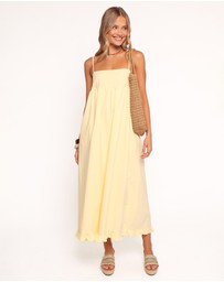 Petal & Pup - Miuccia Maxi Dress - Butter Yellow