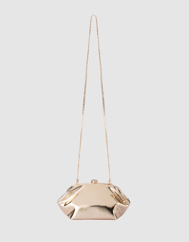 Olga Berg - Tally Metallic Clutch
