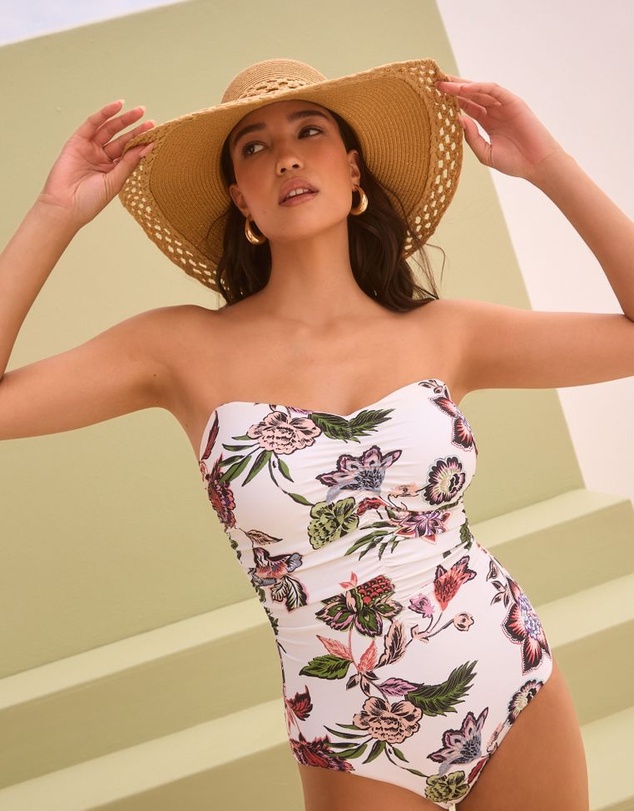 NEXT - Tummy Shaping Control Bandeau Swimsuit