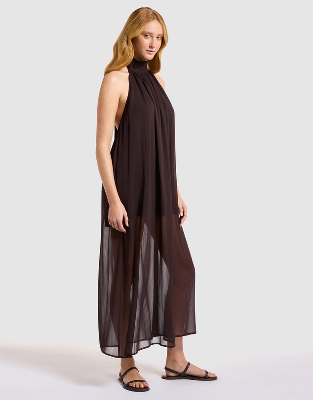JETS - Halter Maxi Dress