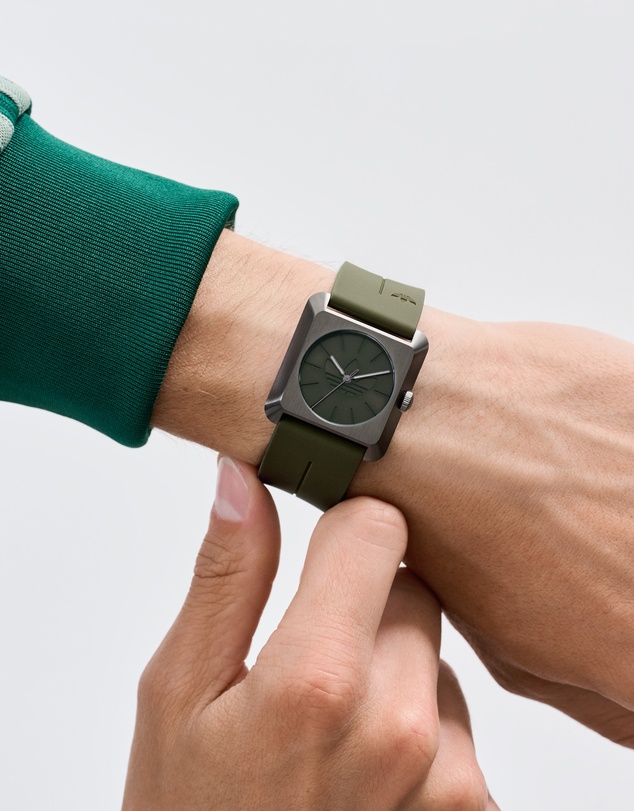 adidas Originals - Retro Pop Four 32mm Green Silicone Strap Watch