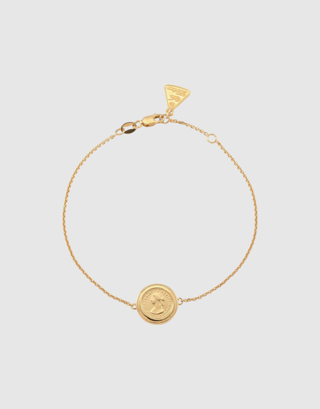 Von Treskow - Fine Belcher Micro Coin Bracelet