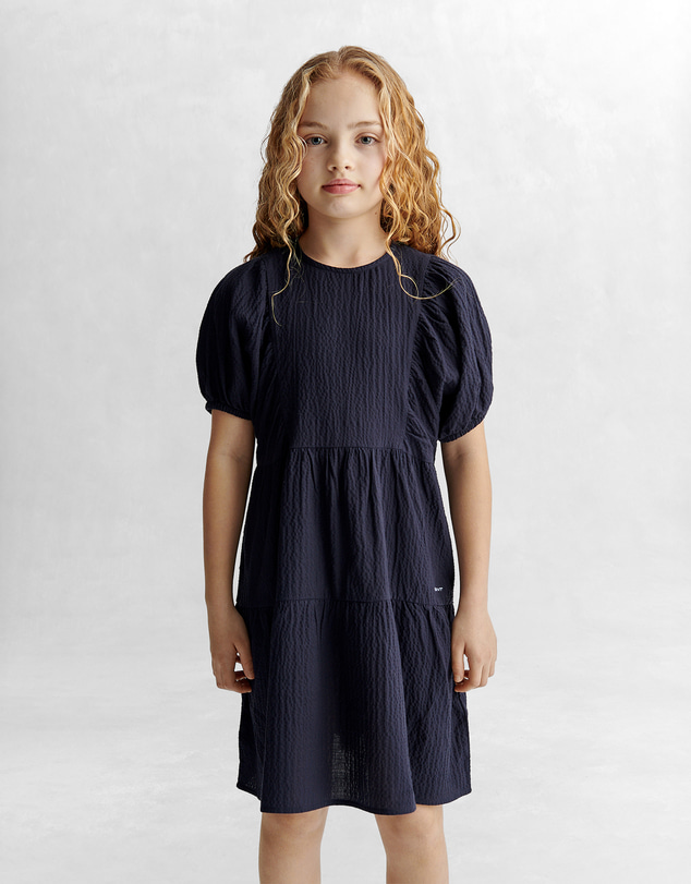 Gant - Seersucker Tiered Dress