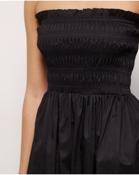 AERE - Aminta Strapless Midi Dress