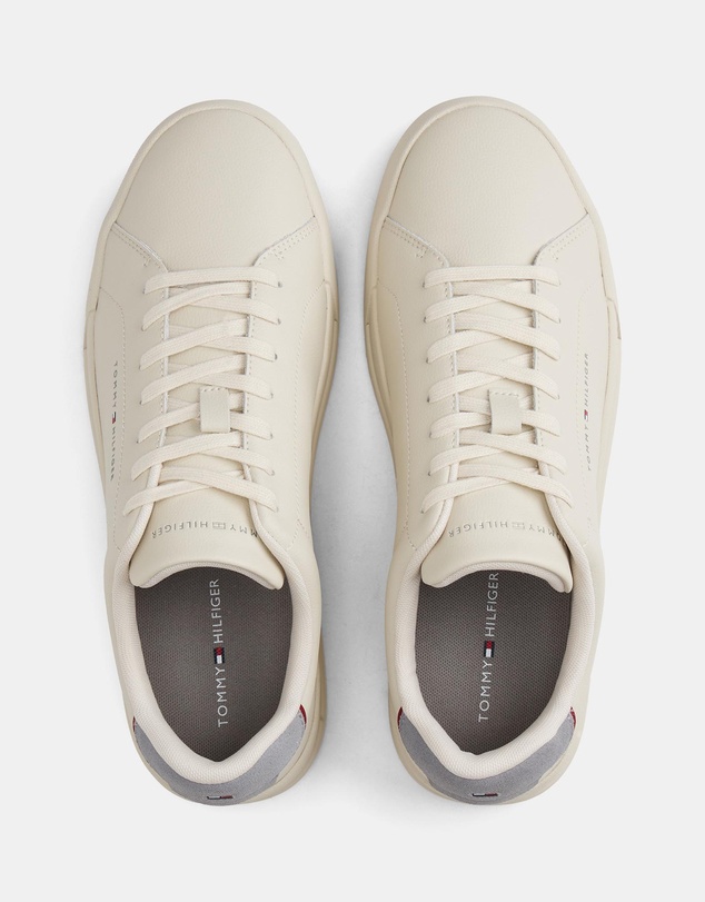 Tommy Hilfiger - TH Court Essential Leather Sneakers - Men's