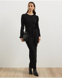 Atmos&Here - Maci Fitted Midi Knit Dress