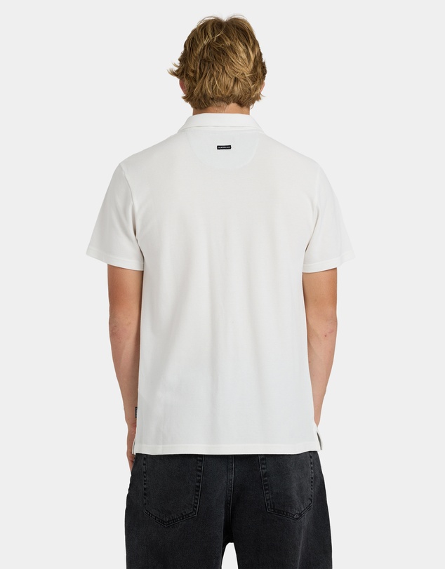 Quiksilver - Mens Mw Pique Polo Short Sleeve Shirt