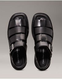 Calvin Klein - Leather Fisherman Sandals