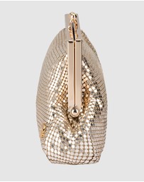 Olga Berg - Zara Mesh Frame Clutch