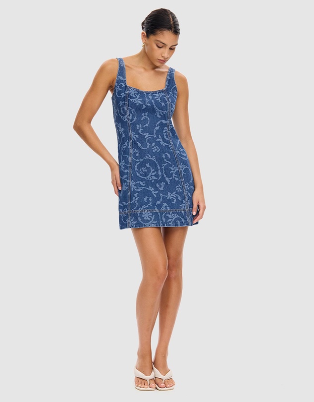 KIVARI - Oriana Denim Dress