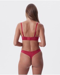 Bras N Things - Bethany Essentials Full Cup Bra - Red