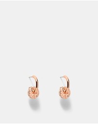 MIMCO - Signatura Charm Hoop Earrings
