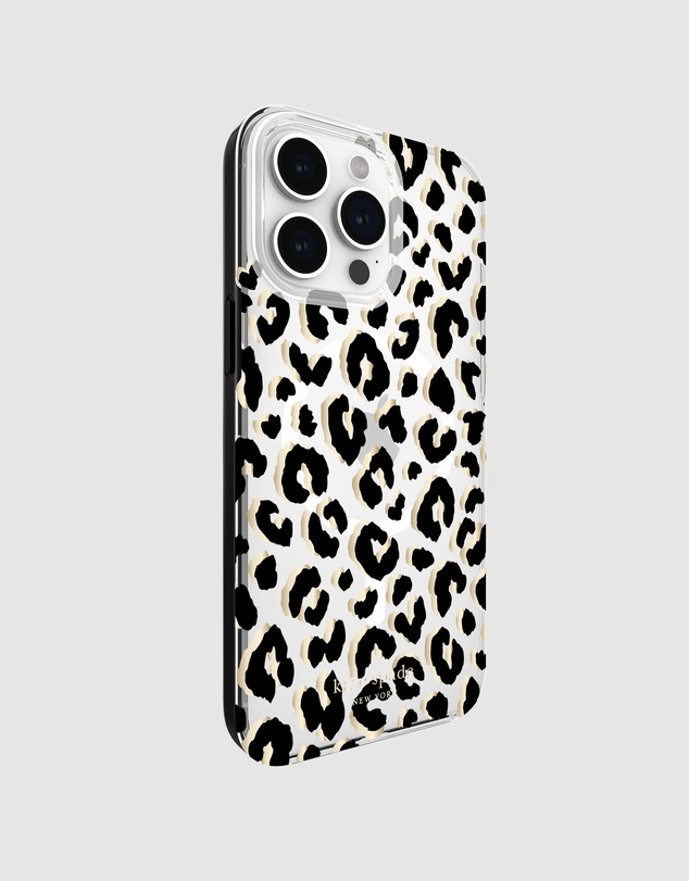 Kate Spade - Kate Spade City Leopard MagSafe for iPhone 15 Pro