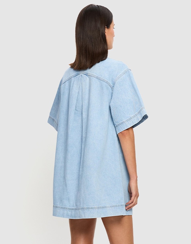 KIVARI - Jada Denim Mini Dress
