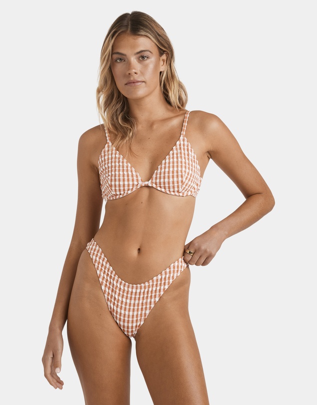 Billabong - Womens Wave Check Reese Underwire Bikini Top