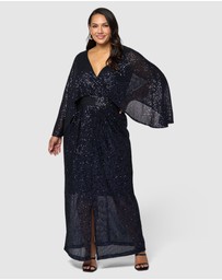 Pink Dusk by Curve Project - Red Carpet Ready Maxi Dress