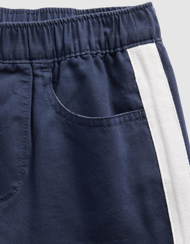 GAP - Side Stripe Genderful Barrel Pants - Babies-Kids