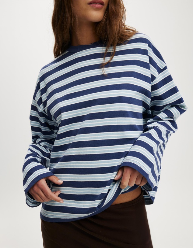 Cotton On - Boxy Long Sleeve Top
