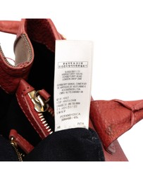 Pre-Loved by Azura Reborn - Pre-Loved Medium Leather and House Check Canvas Banner Satchel