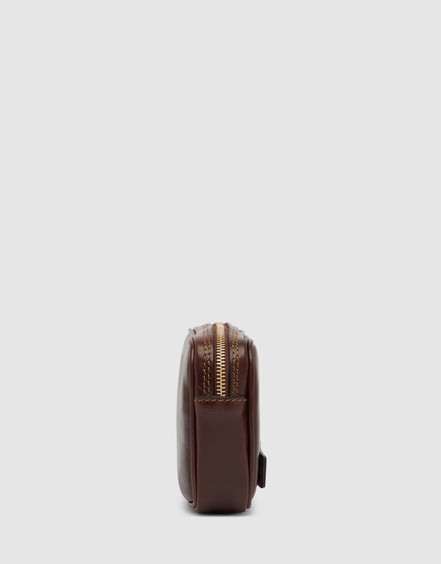 Republic of Florence - Marcus Brown Leather Carry Pouch