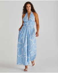 Sass - Tilda Backless Plunge Dress