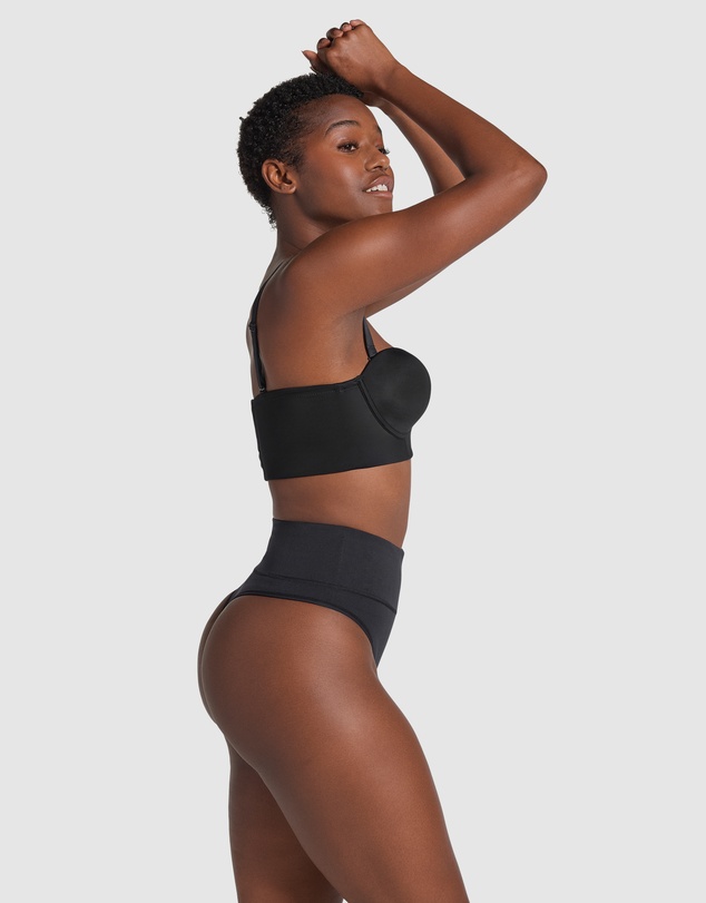 Leonisa - High-Waist Seamless Effect Tummy Control Shaper Thong
