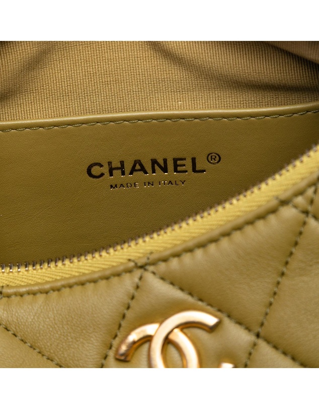 Pre-Loved by Azura Reborn - Pre-Loved Paris Dakar Quilted Lambskin Mixed Chain Hobo