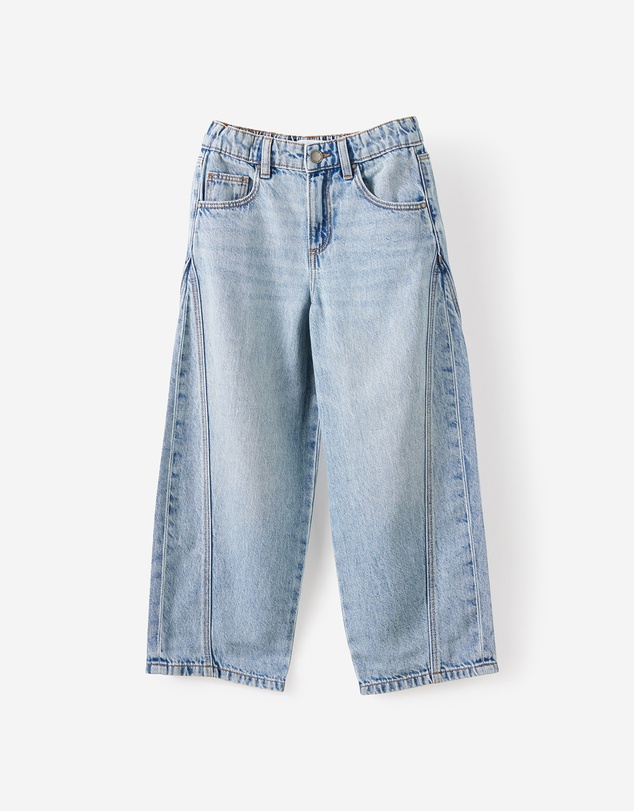 Cotton On Kids - Unisex Super Barrel Leg Denim Jean