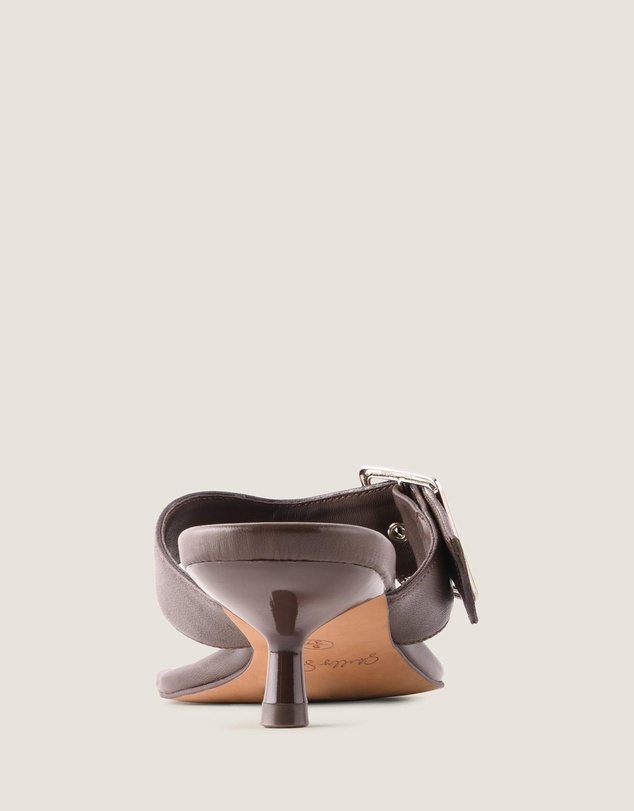 Shelly Shen - Suri High Sandals Brown Leather