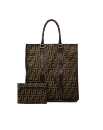 Pre-Loved by Azura Reborn - Pre-Loved Zucca Canvas Vertical Tote