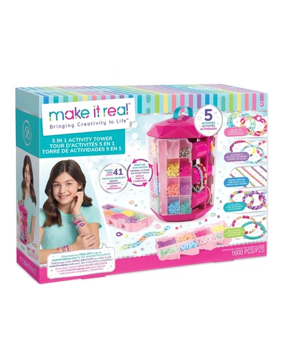 Make It Real - 5 in 1 Activity Tower Wide Box