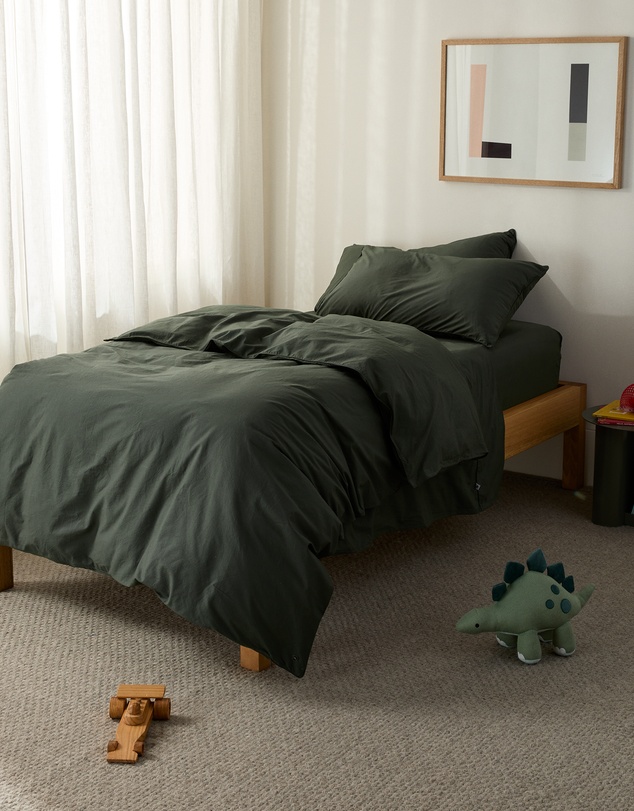Sheet Society - Leo Washed Cotton Quilt Cover Set
