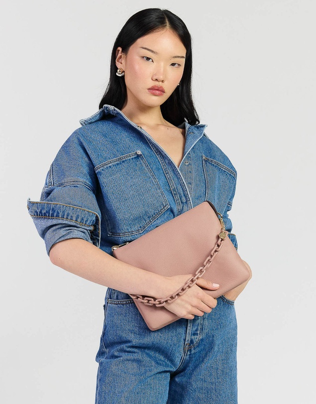 SABEN - Matilda Crossbody Rosewater + Tonal Chain