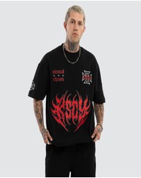 Kiss Chacey - Ruins Loopback Street Tee