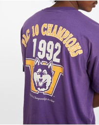 Vintage by The Real Deal - Pre Loved - 1993 NCAA Washington Huskies Rose Bowl Tee