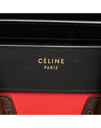Pre-Loved by Azura Reborn - Pre-Loved Micro Tricolor Leather Luggage Tote