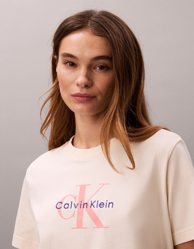Calvin Klein Jeans - Embroidered Monogram Logo Tee