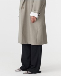 Bassike - Soft Longerline Coat