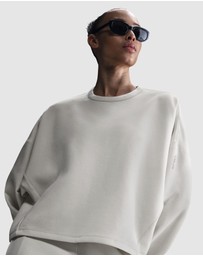 Nike - 24.7 ImpossiblySoft Dri-FIT Oversized Crew-Neck Top