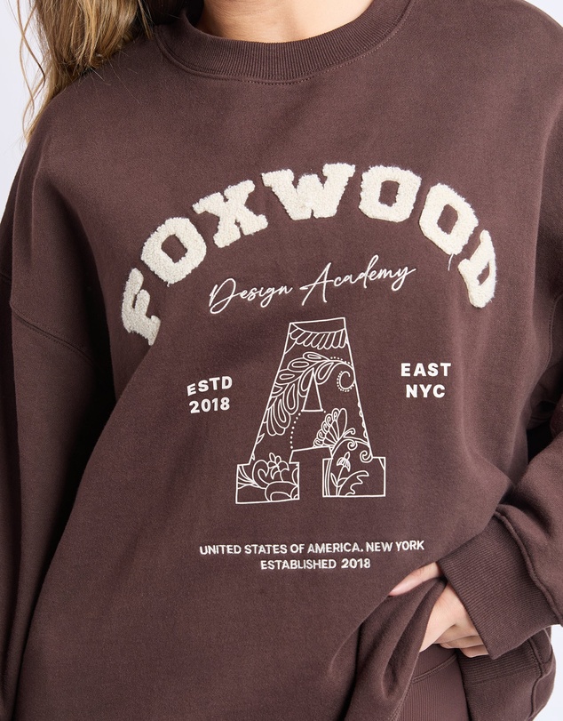 Foxwood - Bandana Oversized Crew Coffee