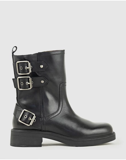 Edward Meller - WHITLEY Ankle Boot with Three Buckles